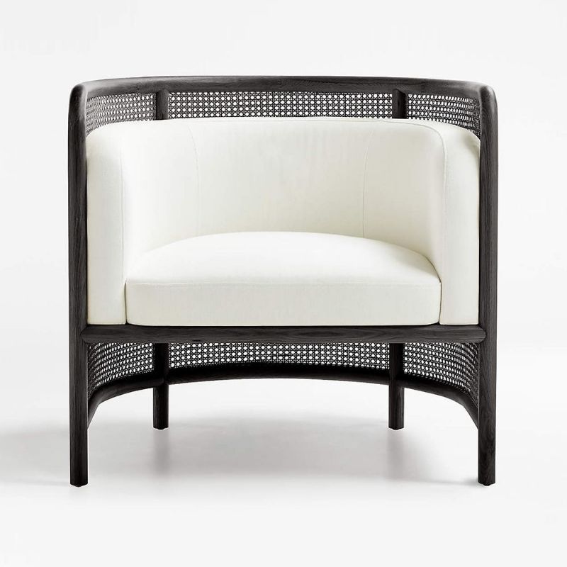 ~/Teak Garden Chair With Armrests