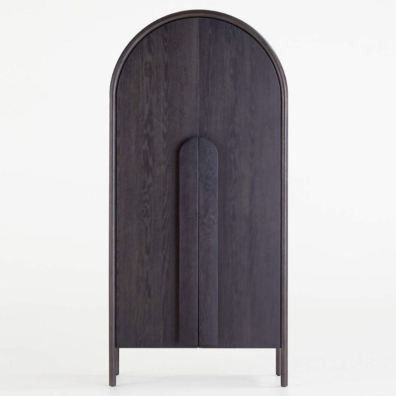 ~/Solid Wood Bar Storage Cabinet